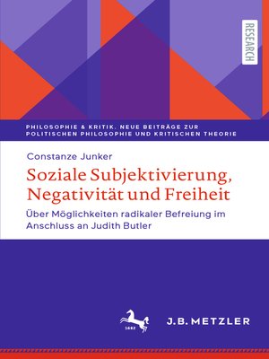 cover image of Soziale Subjektivierung, Negativität und Freiheit